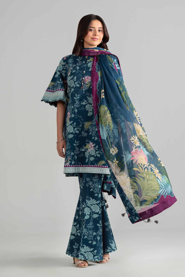 Nishat | Eid Lawn | 42601905 - Luxury Dress - available at Maria Faisal in UK and USA.