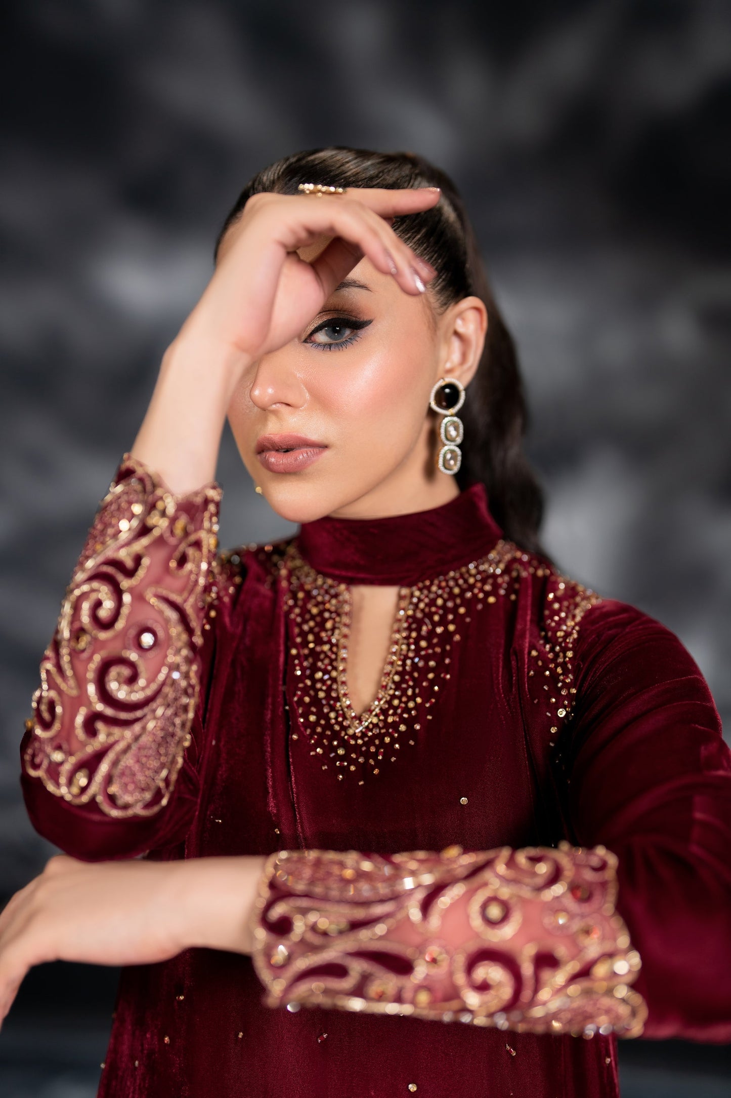 Naqshi | Makhmal 24 | WENDY - Ladies Clothes - Maria Faisal