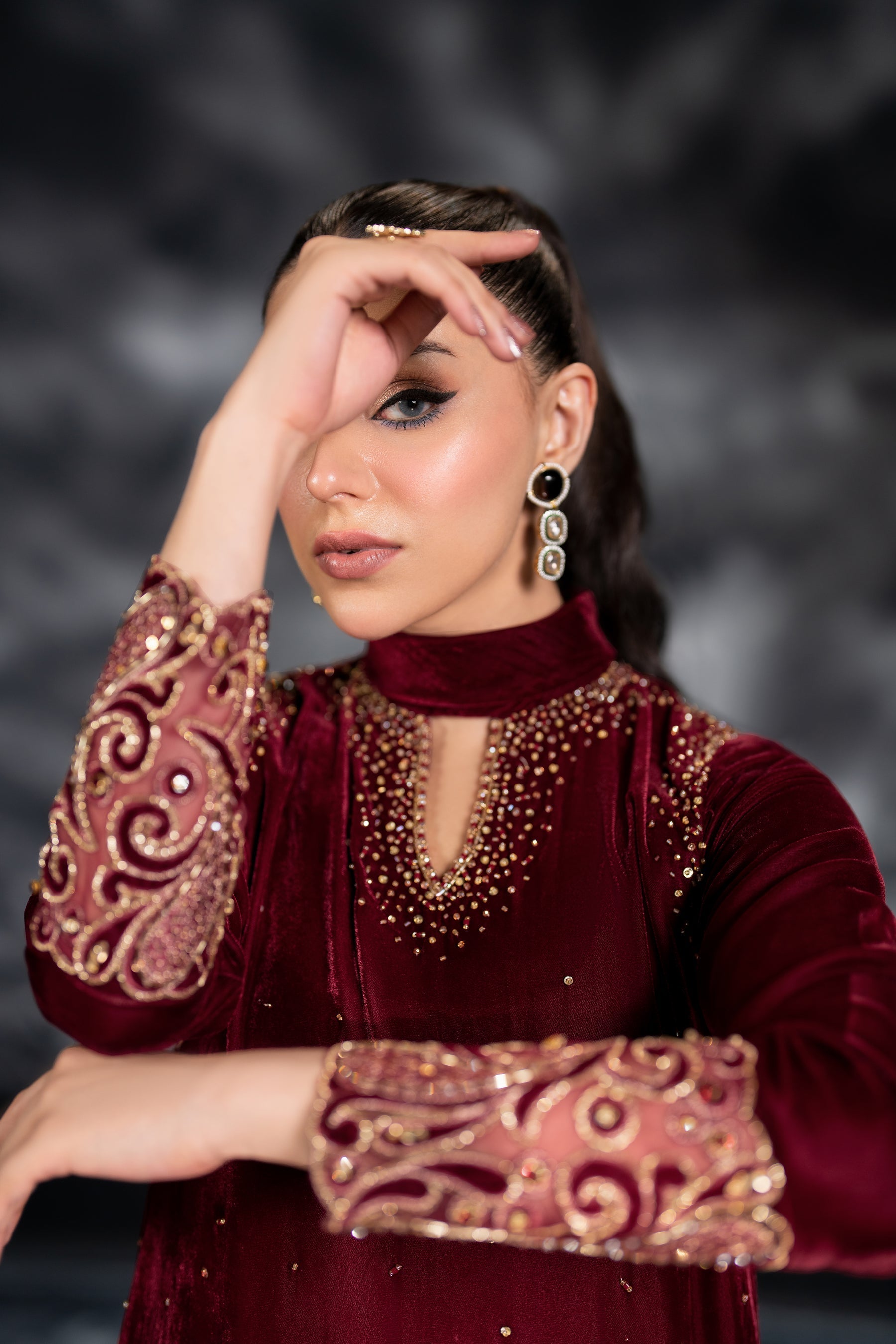 Naqshi | Makhmal 24 | WENDY - Ladies Clothes - Maria Faisal