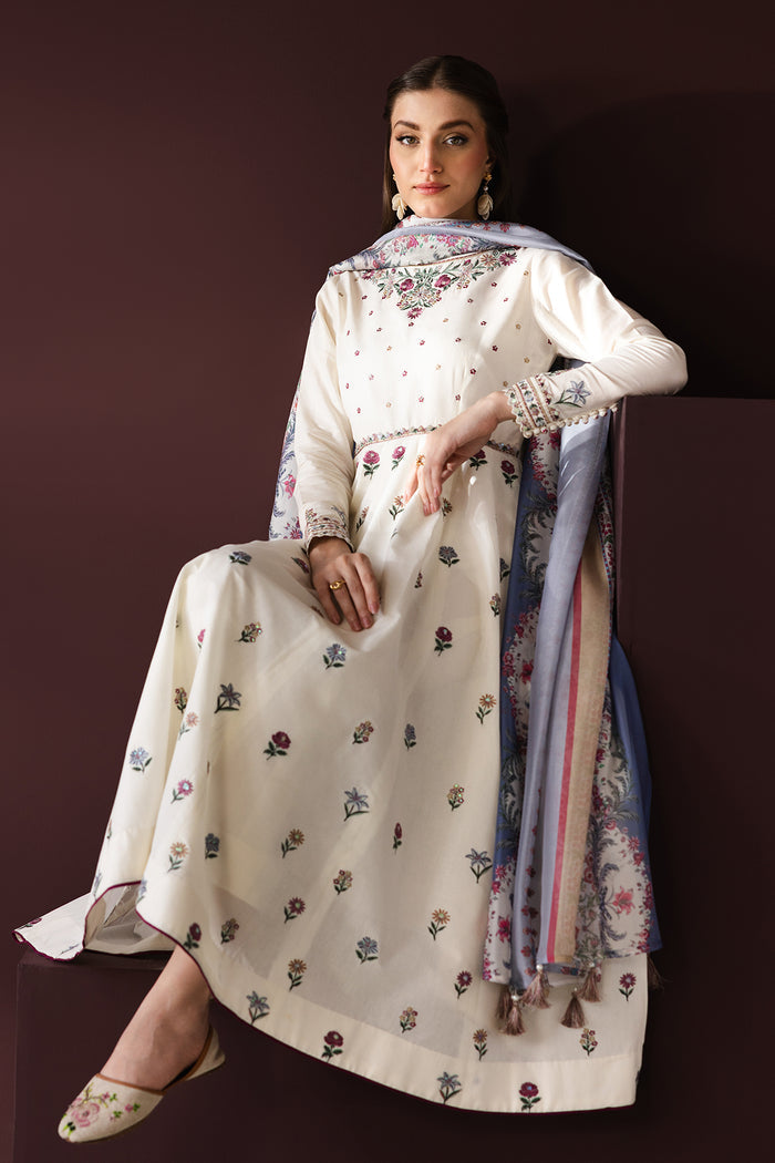 Baroque | Luxury Pret 26 | PR-1280 - Luxury Dress - available at Maria Faisal in UK and USA.