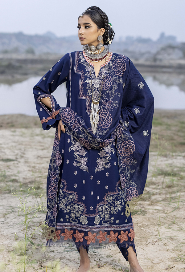 Humdum I Sierra Wool I Sierra-D06 - Ladies Clothes - Maria Faisal