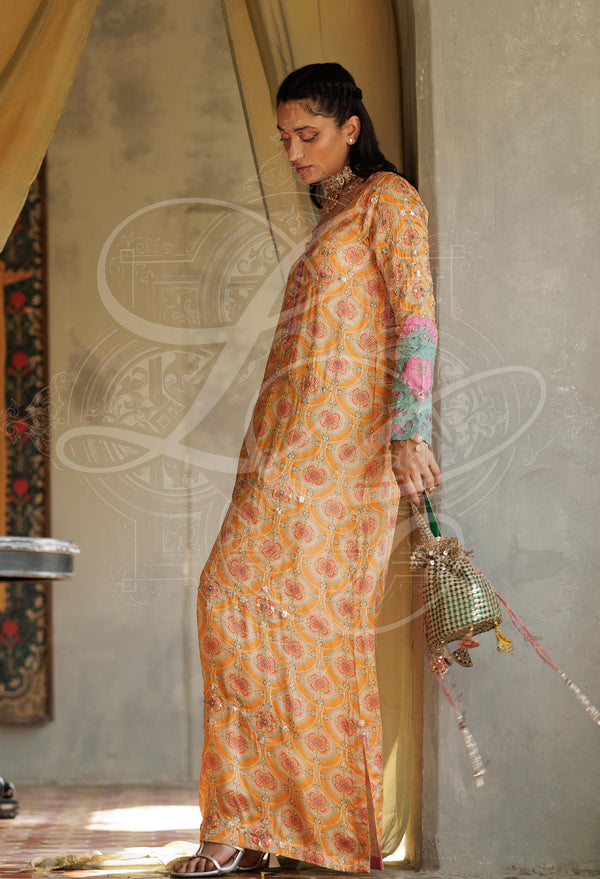 Layla Chatoor | Luxury Pret | Tara - Luxury Dress - available at Maria Faisal in UK and USA.