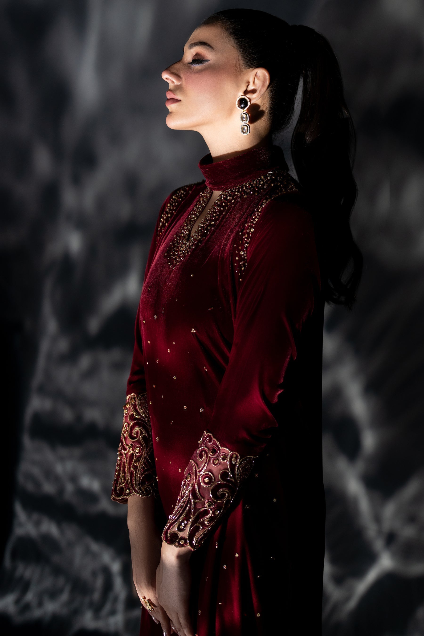 Naqshi | Makhmal 24 | WENDY - Ladies Clothes - Maria Faisal