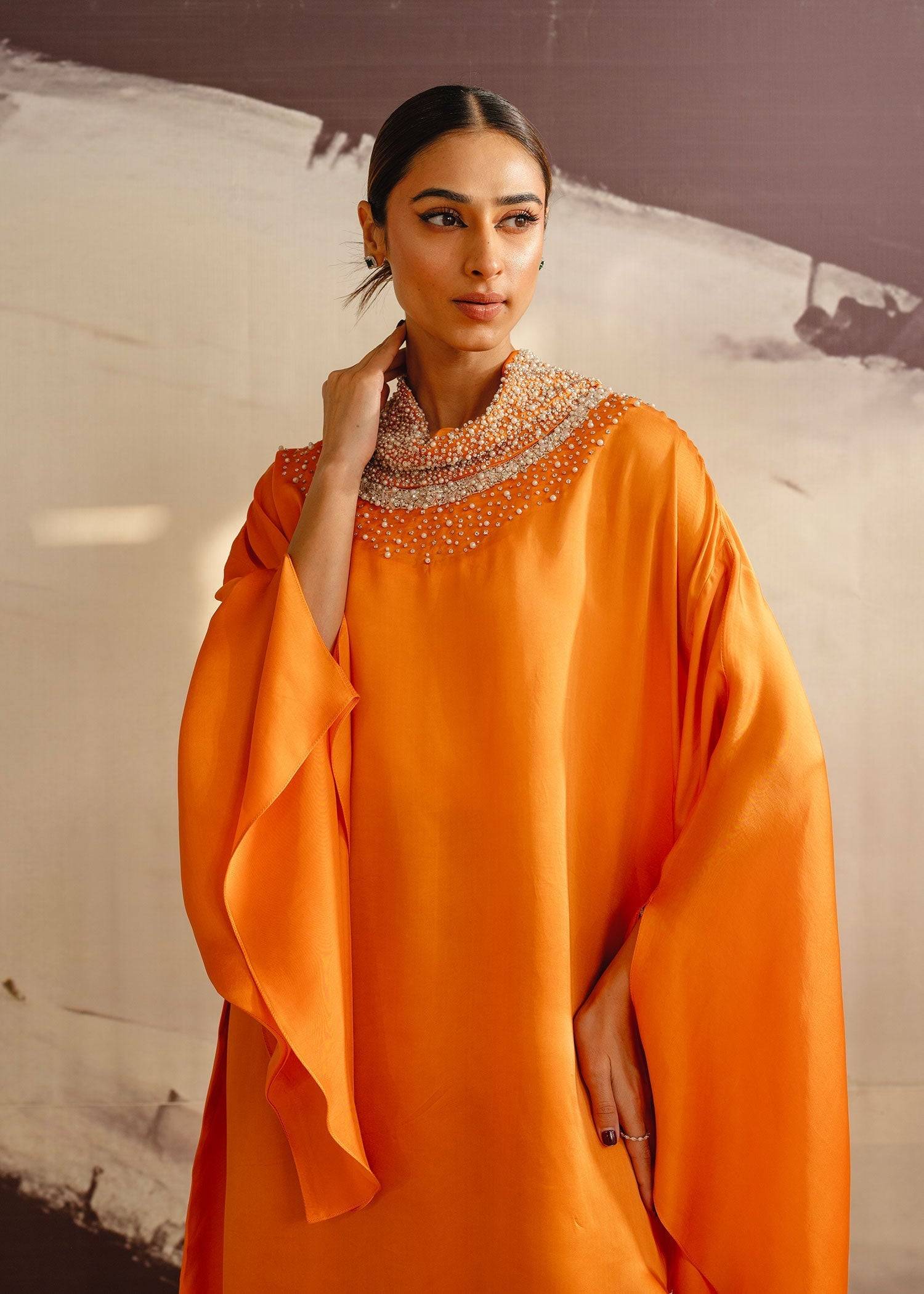 Mahgul | Eye of Cemal | Mandarin Glow by Maria Faisal - Registered Vendor of : Mahgul - type : Ladies Clothes - 100% original wedding dresses