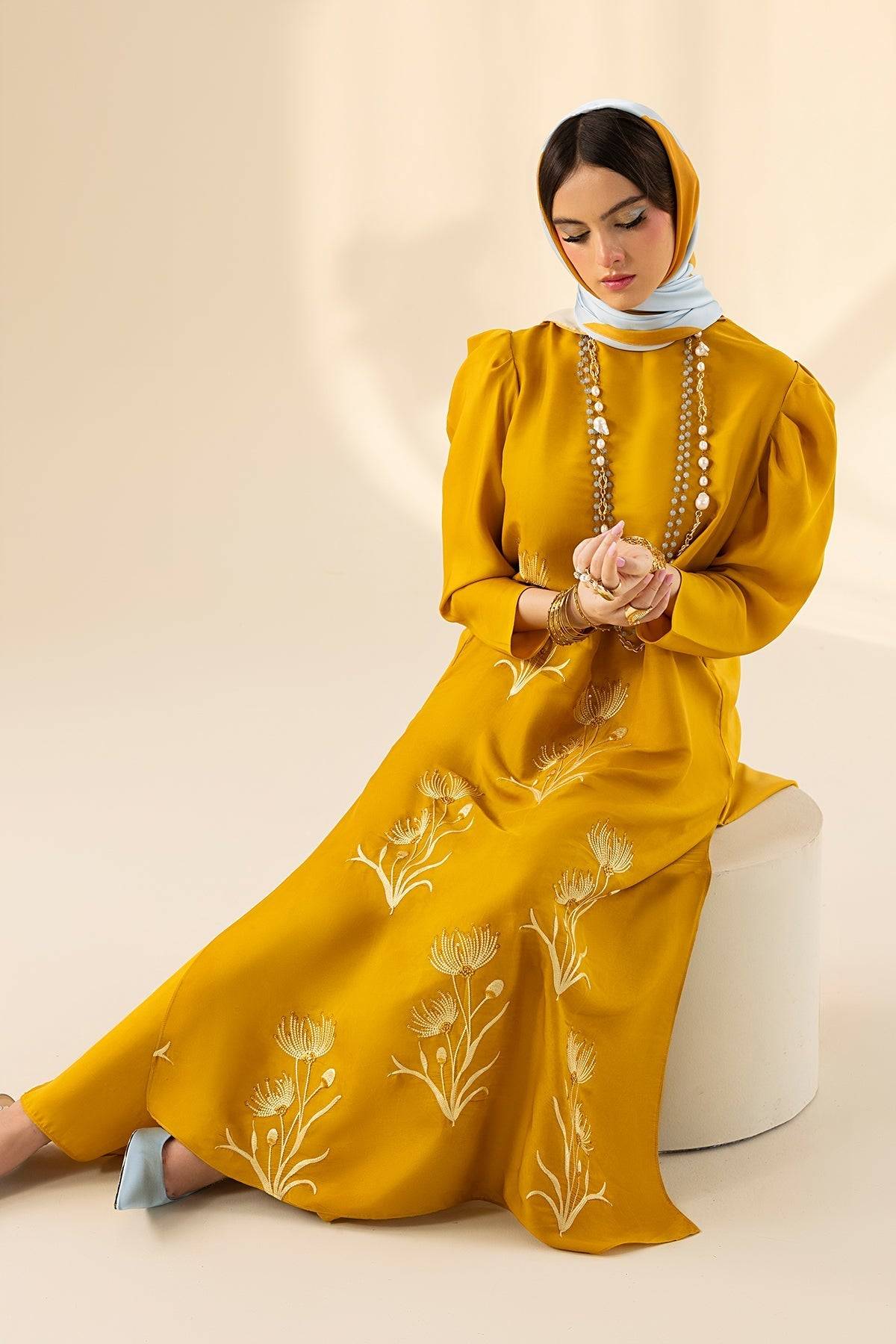 Erum Khan | Lillia Summer Edit | Honey Haze by Maria Faisal - Registered Vendor of : Erum Khan - type : Ladies Clothes - 100% original wedding dresses