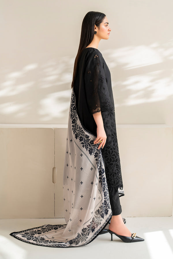 Baroque | Luxury Pret 24 | LAWN UF-674 - Designer Dress with Intricate embroidery and embellishments. Shop elegent wedding dress at Maria Faisal.