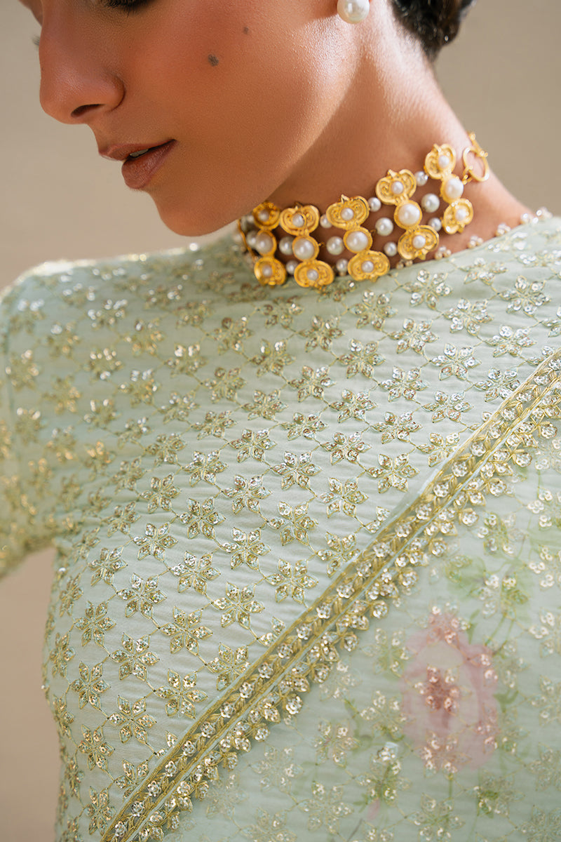 Cross Stitch | Wedding Collection 24 | TRANQUIL HAZE - Ladies Clothes - Maria Faisal