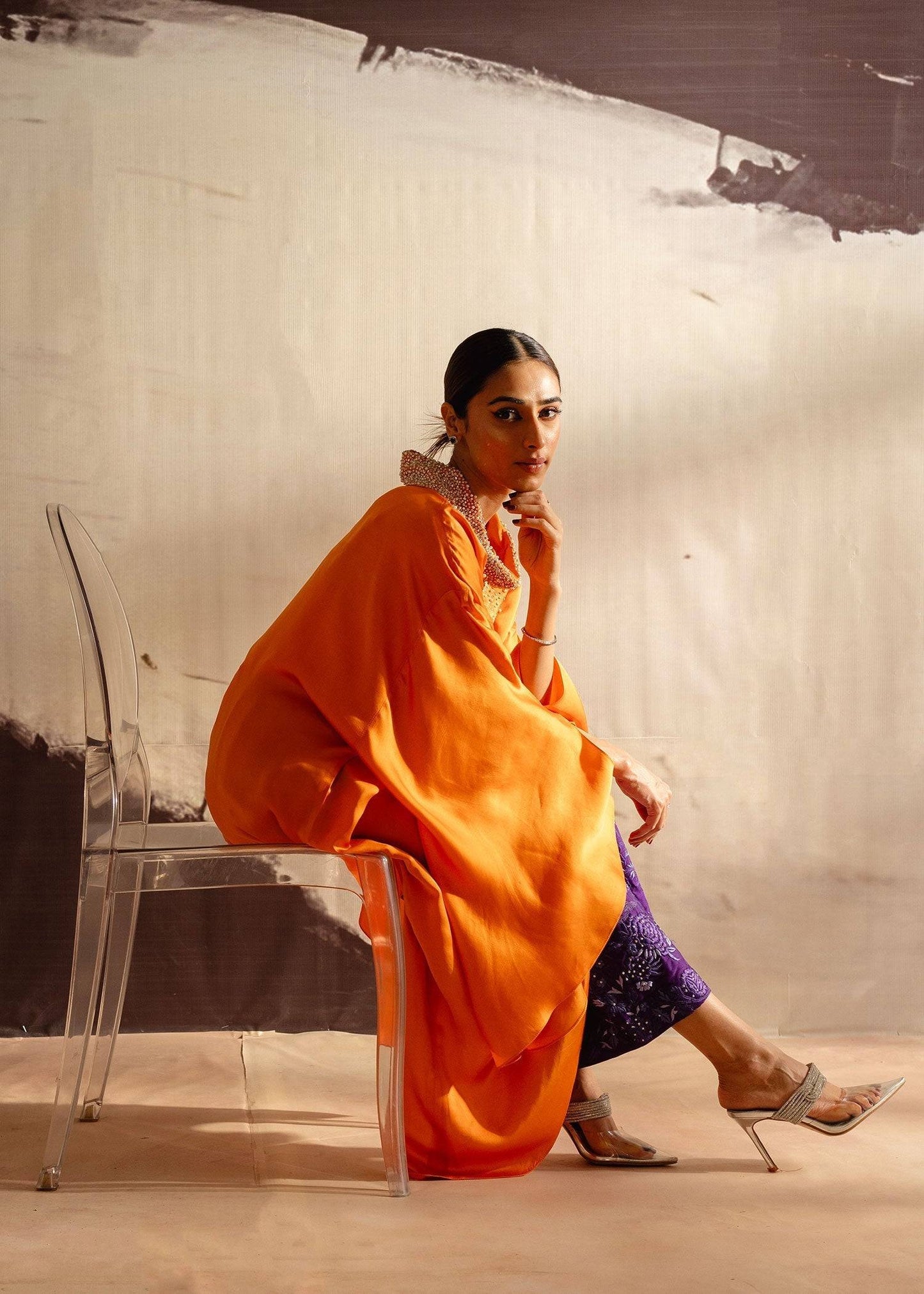 Mahgul | Eye of Cemal | Mandarin Glow by Maria Faisal - Registered Vendor of : Mahgul - type : Ladies Clothes - 100% original wedding dresses