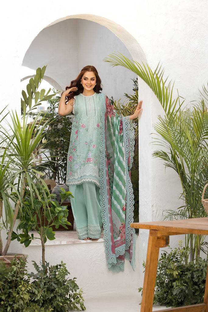 Sobia Nazir | Vital Lawn 25 | 4B by Maria Faisal - Registered Vendor of : Sobia Nazir - type : Ladies Clothes - 100% original wedding dresses
