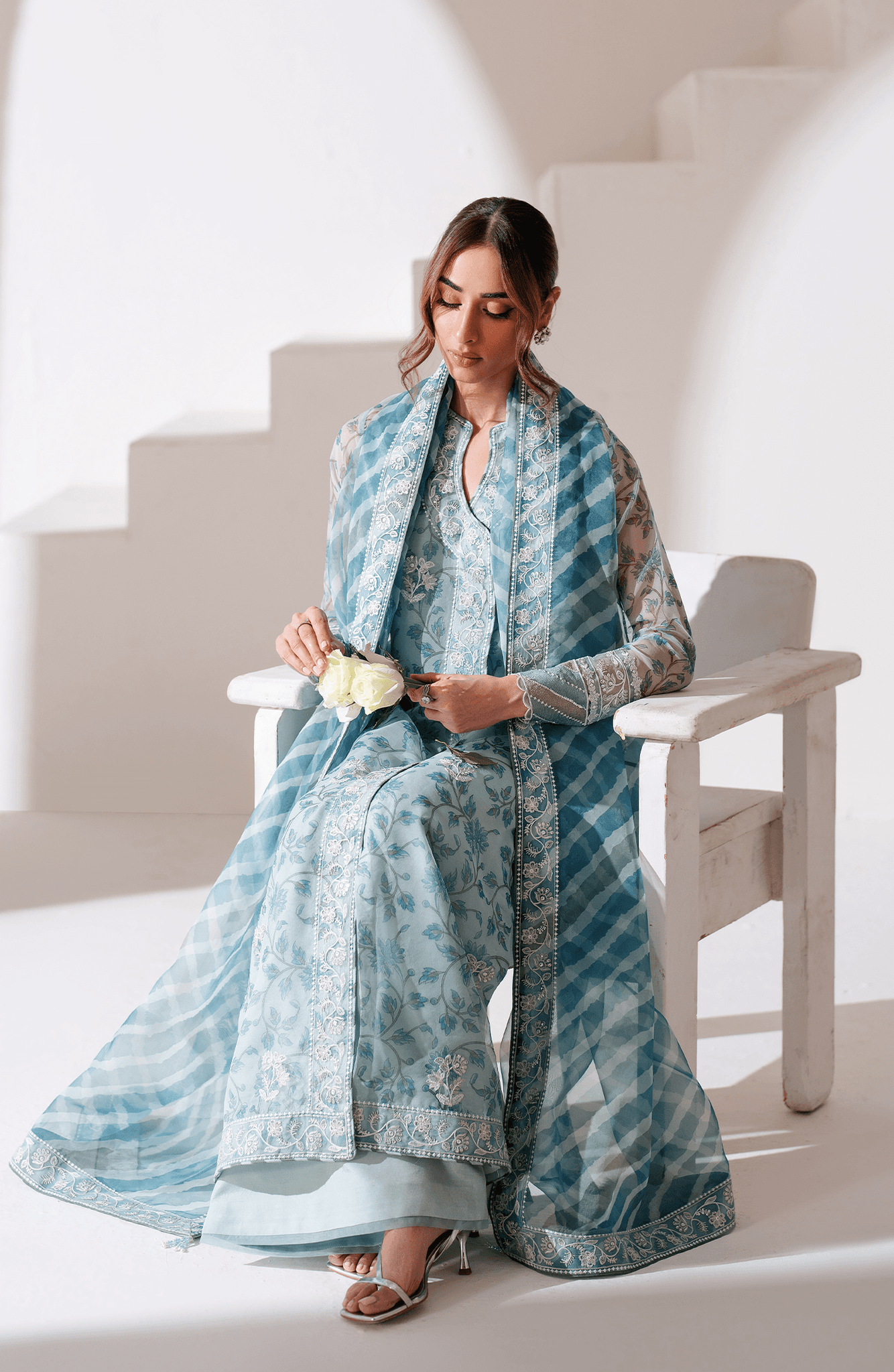 Seran | Eid Luxe Pret 25 | KEVA by Maria Faisal - Registered Vendor of : Seran - type : Ladies Clothes - 100% original wedding dresses