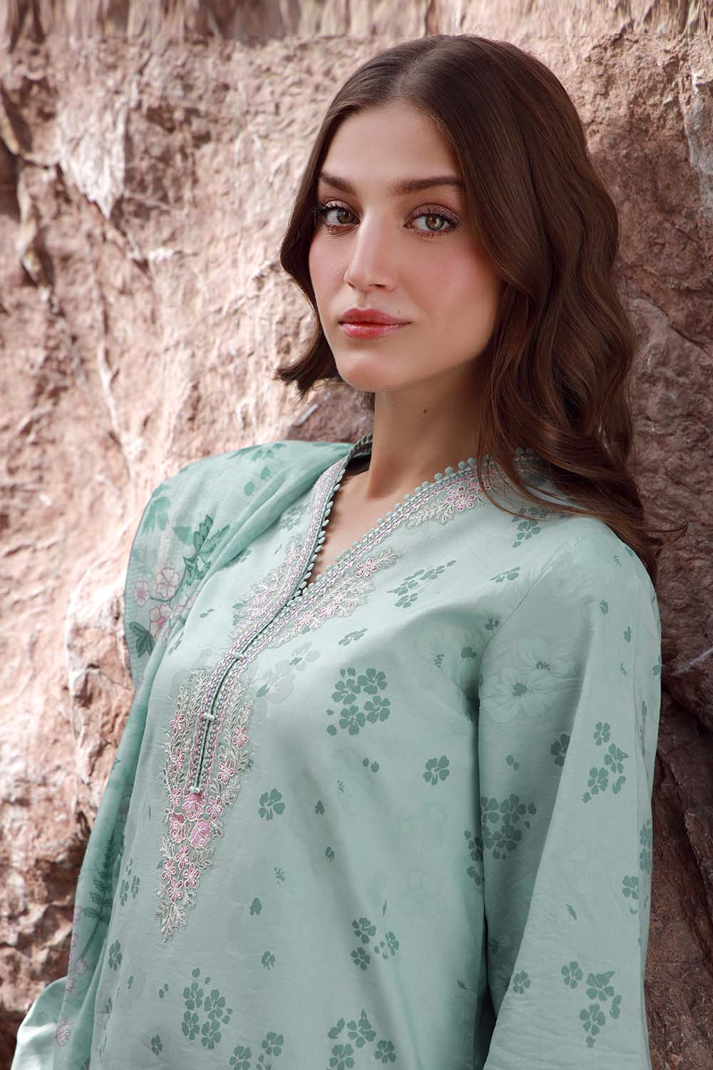 Seran | Afsanah Lawn 25 | NYLA by Maria Faisal - Registered Vendor of : Seran - type : Ladies Clothes - 100% original wedding dresses