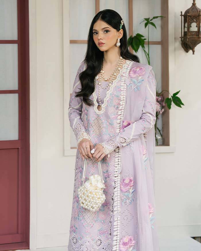 Zevk | Flora Festive Lawn | LILLY by Maria Faisal - Registered Vendor of : Zevk - type : Ladies Clothes - 100% original wedding dresses