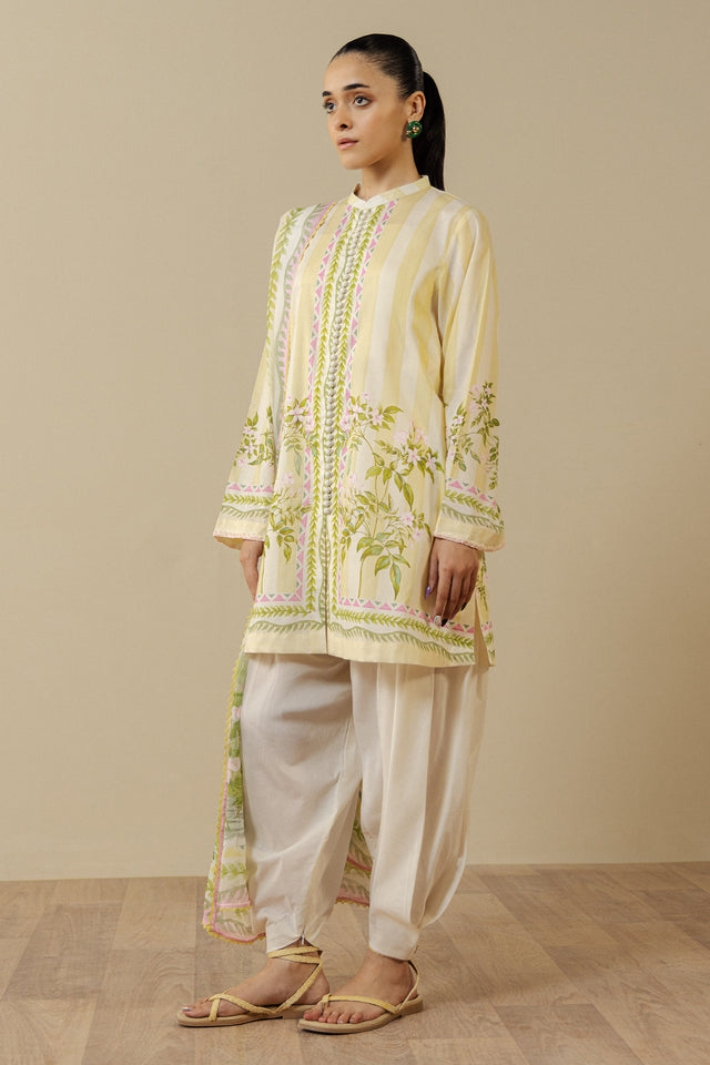 Zara Shahjahan | Coco Prints 26 | Nerine-1B - Casual Dress - available at Maria Faisal in UK and USA.