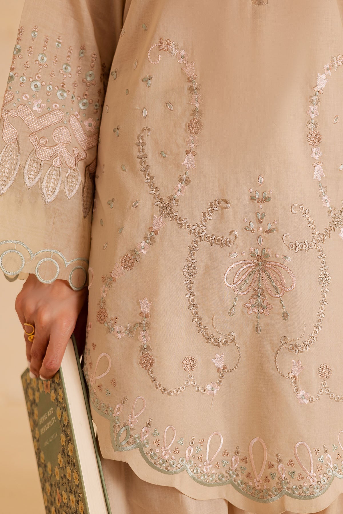Nureh | Shades of Summer | NP-664 - Luxury Dress - available at Maria Faisal in UK and USA.