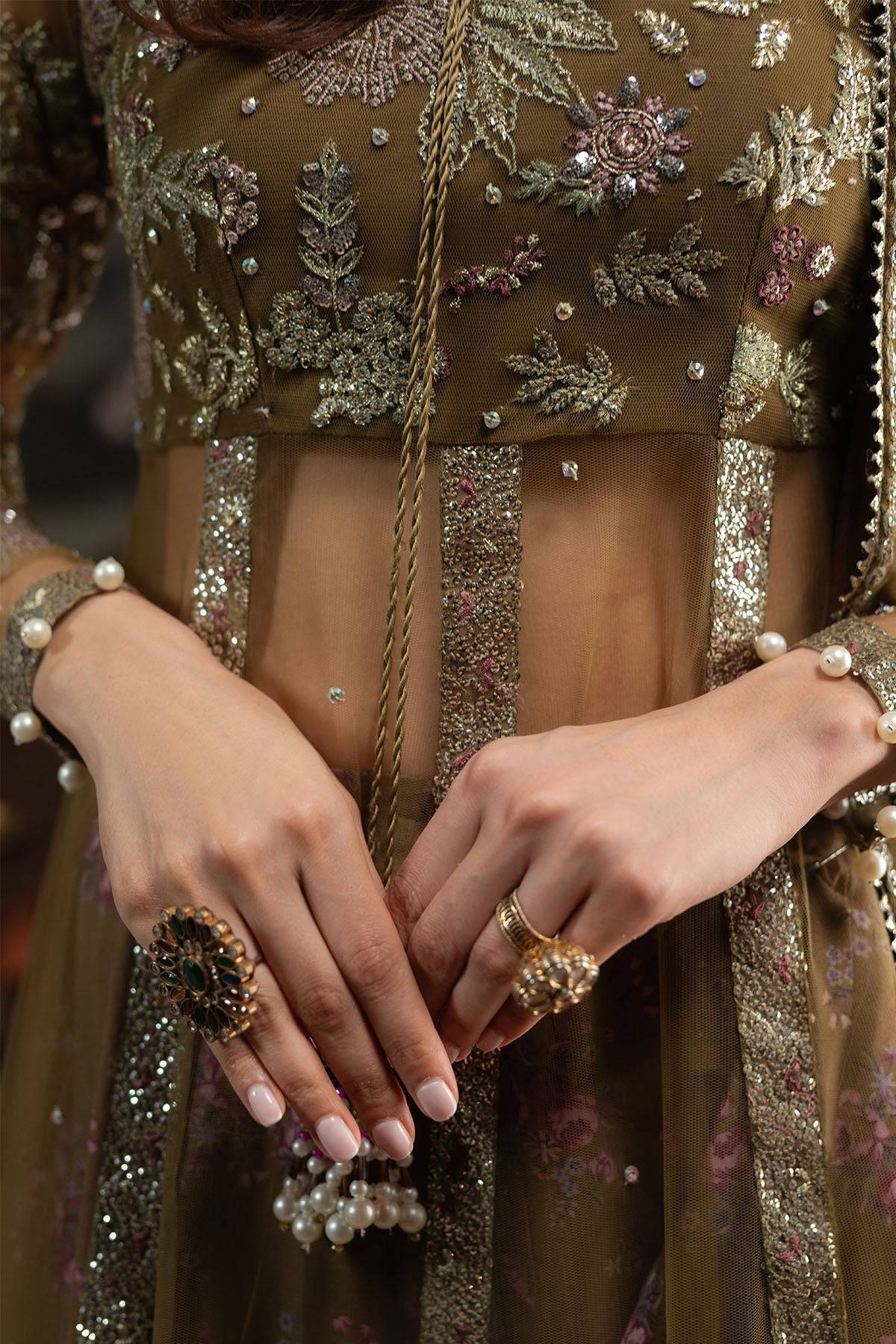 Nureh | Elanora Formals 25 | NEL-68 by Maria Faisal - Registered Vendor of : Nureh - type : Ladies Clothes - 100% original wedding dresses