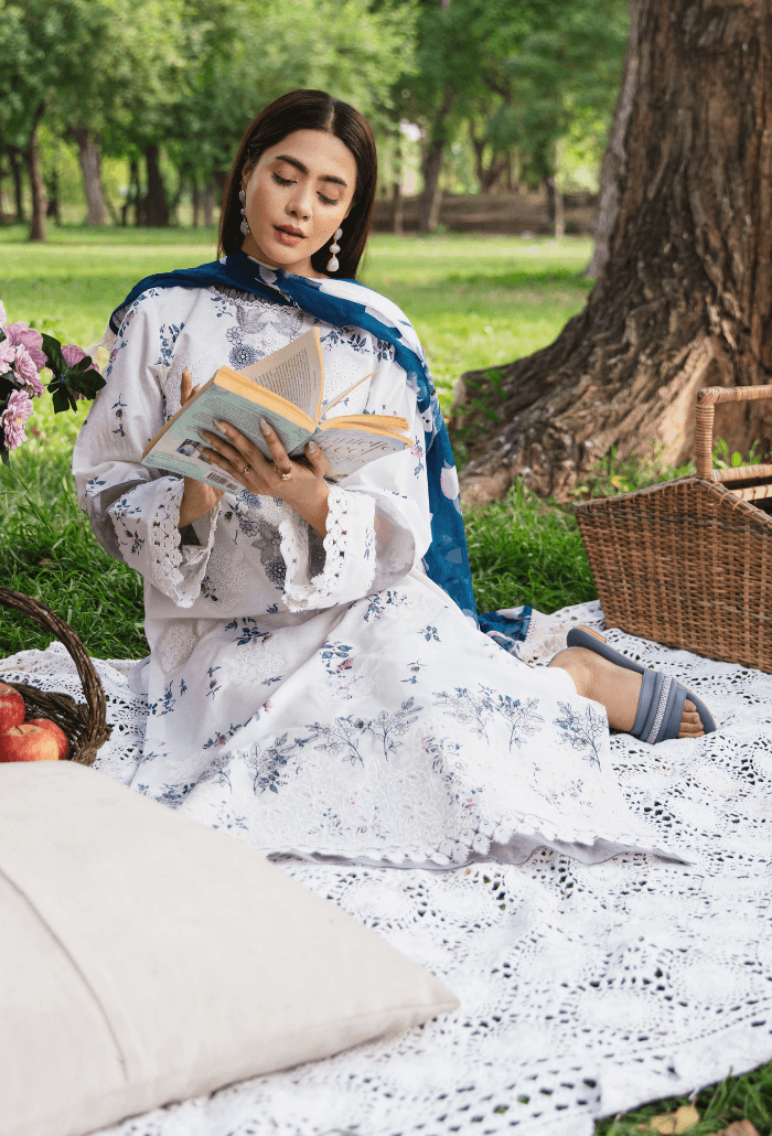 Hum Dum | Summer Breeze 25 | D01 by Maria Faisal - Registered Vendor of : Hum Dum - type : Ladies Clothes - 100% original wedding dresses