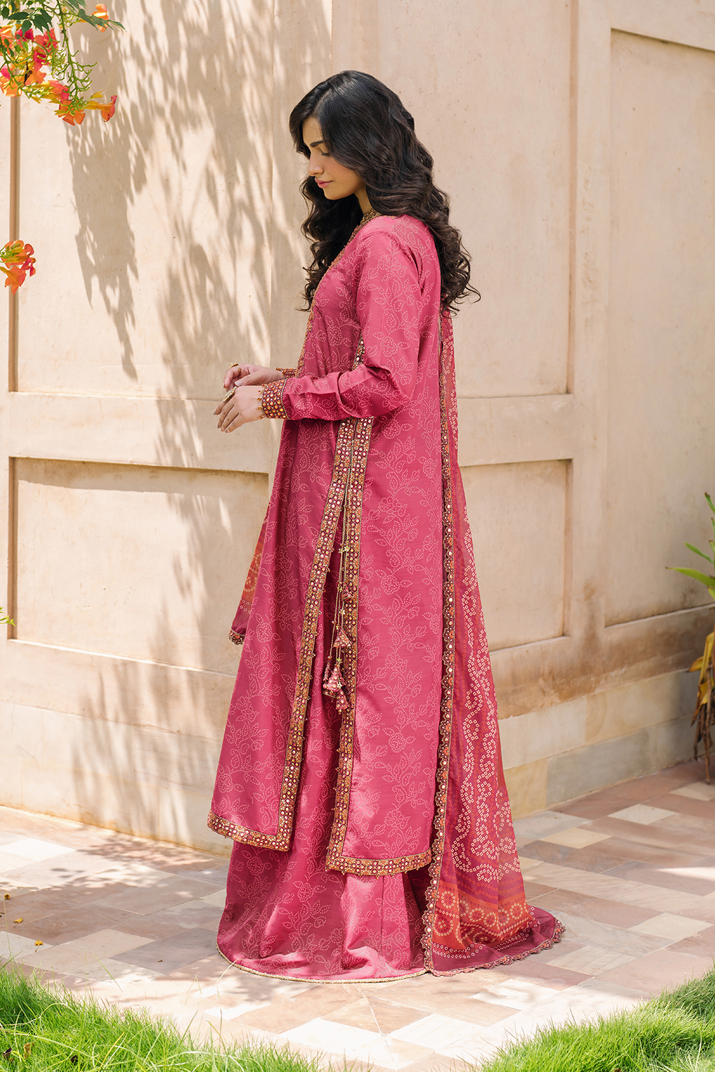 Iznik | Bandhani Formals | UE-336 - Ladies Clothes