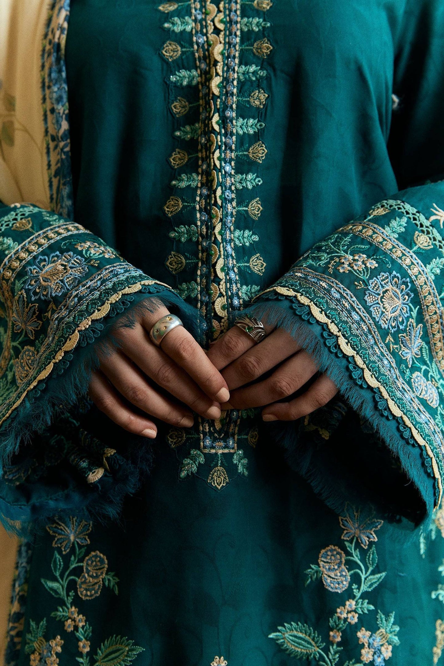 Zara Shahjahan | Coco Eid Edit | Marigold-D4 by Maria Faisal - Registered Vendor of : Zara Shahjahan - type : Ladies Clothes - 100% original wedding dresses