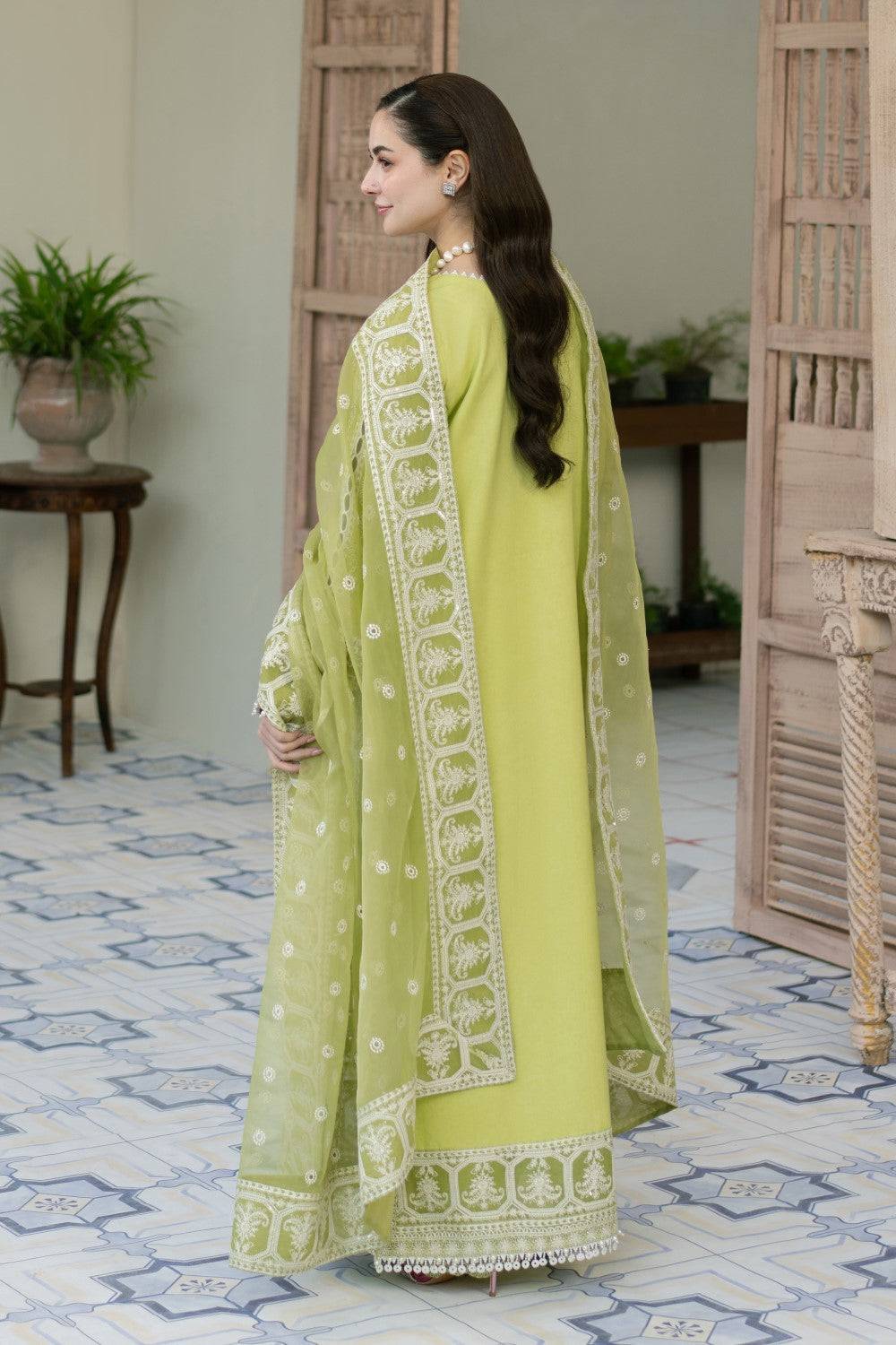 Maryum N Maria | Luxury Lawn 25 | ALIYA - MS50117 by Maria Faisal - Registered Vendor of : Maryum N Maria - type : Ladies Clothes - 100% original wedding dresses