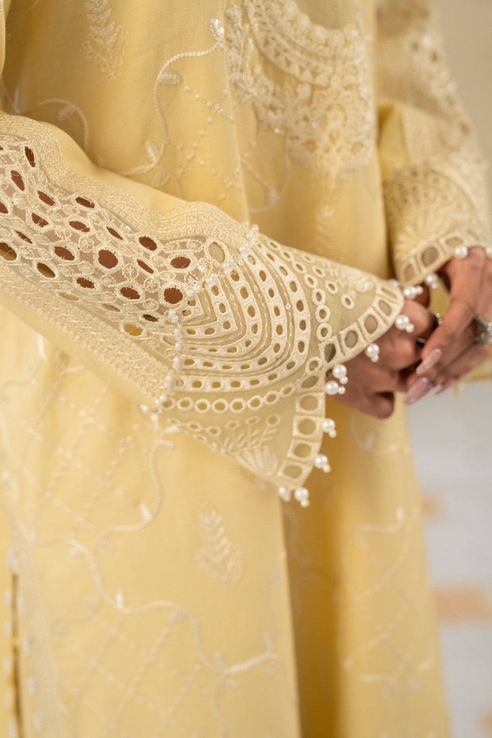 Maryum N Maria | Luxury Lawn 25 | ALZENA - MS50121 by Maria Faisal - Registered Vendor of : Maryum N Maria - type : Ladies Clothes - 100% original wedding dresses