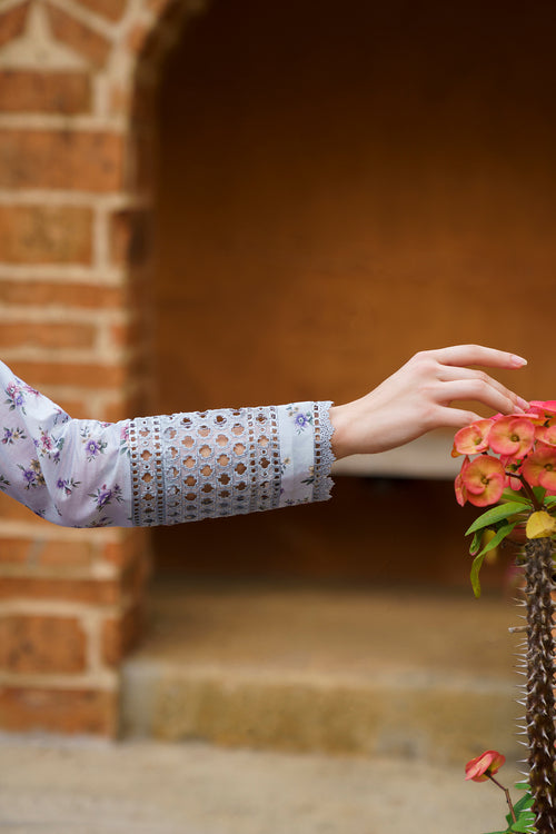 Baroque | Luxury Pret 24 | LAWN UF-589 - Designer Dress with Intricate embroidery and embellishments. Shop elegent wedding dress at Maria Faisal.