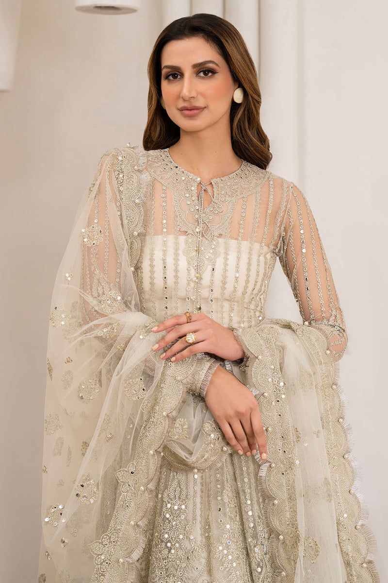 Jazmin | Formals Collection | NET UN-4016 - Ladies Clothes - Maria Faisal