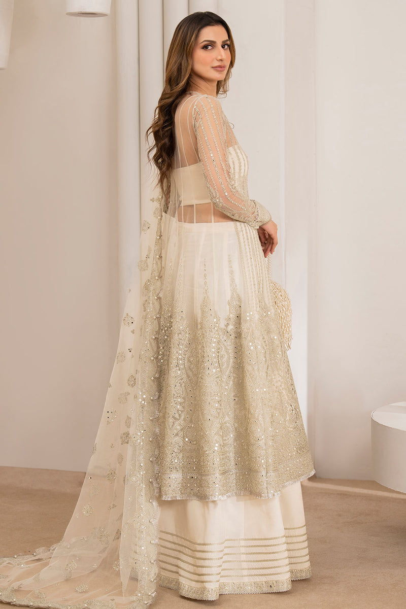 Jazmin | Formals Collection | NET UN-4016 - Ladies Clothes - Maria Faisal