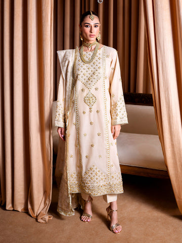 Faiza Faisal | Rema Wedding Formals 24 | Saleha - Designer Dress with Intricate embroidery and embellishments. Shop elegent wedding dress at Maria Faisal.