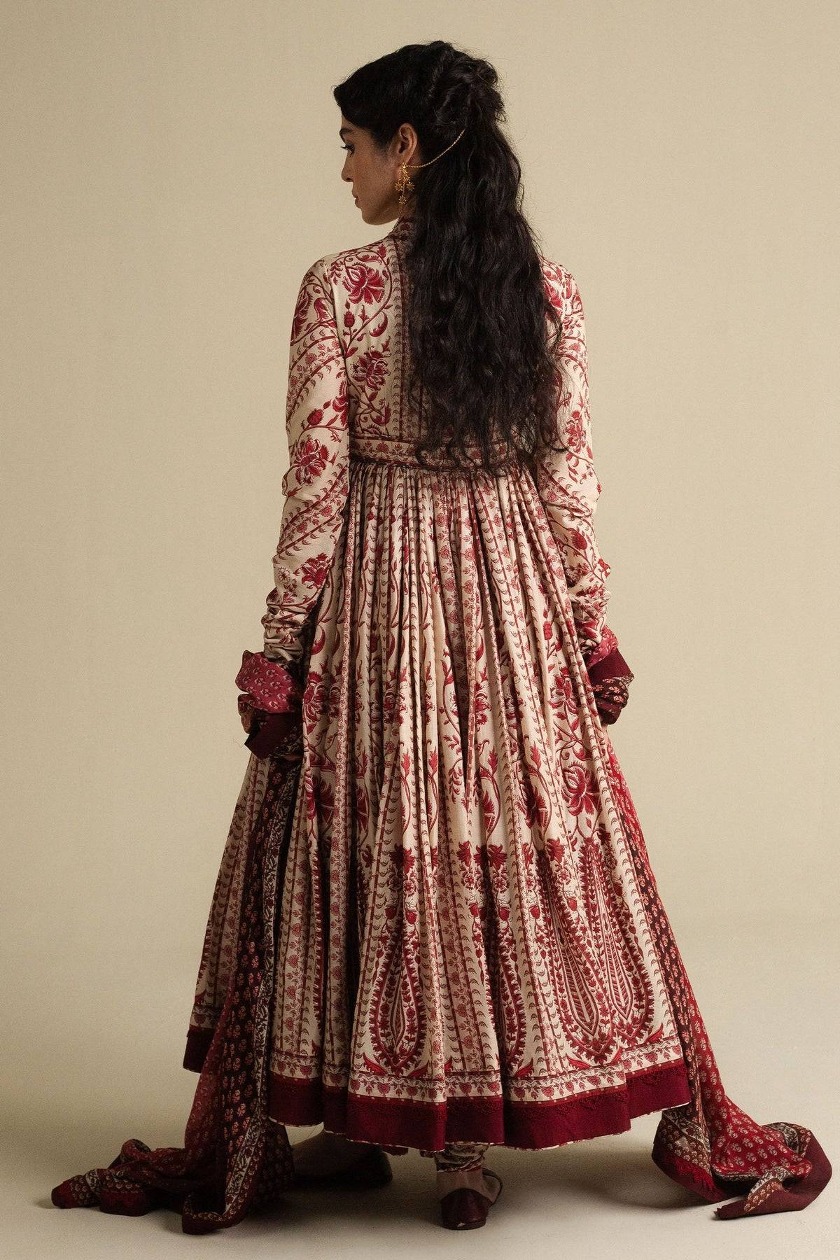 Zara Shahjahan | Anarkali 2025 | Kashmiri by Maria Faisal - Registered Vendor of : Zara Shahjahan - type : Ladies Clothes - 100% original wedding dresses