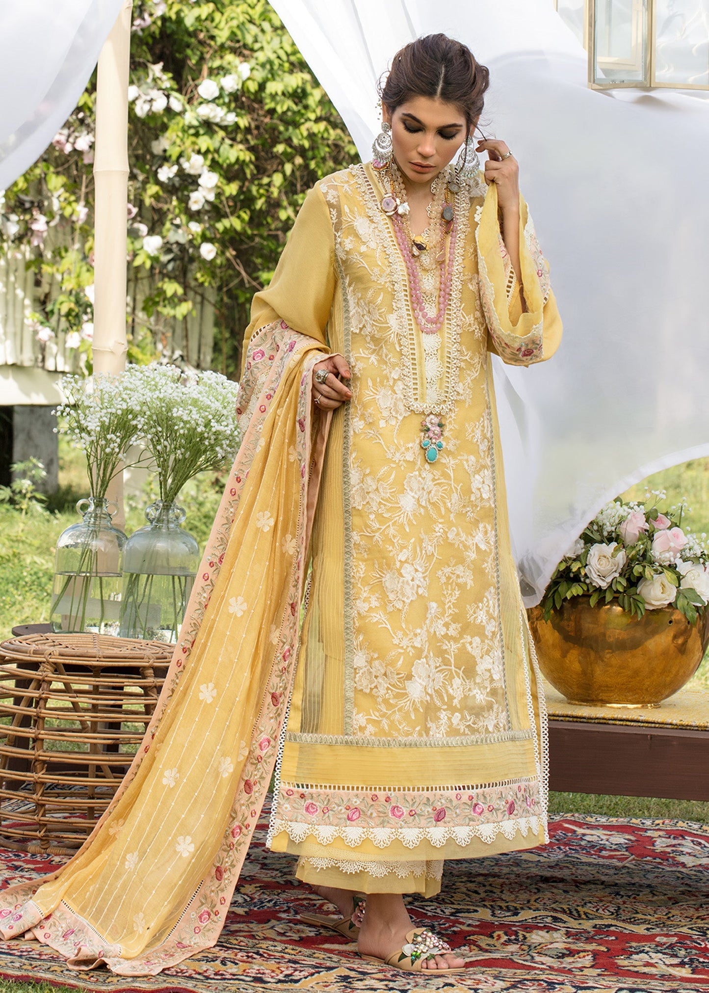 Saira Shakira | Luxury Pret | Sunshine - Ladies Clothes - Maria Faisal