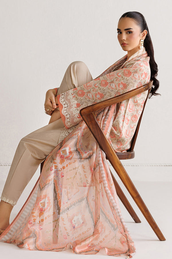 Baroque | Luxury Summer Pret | UF-4495 - Luxury Dress - available at Maria Faisal in UK and USA.