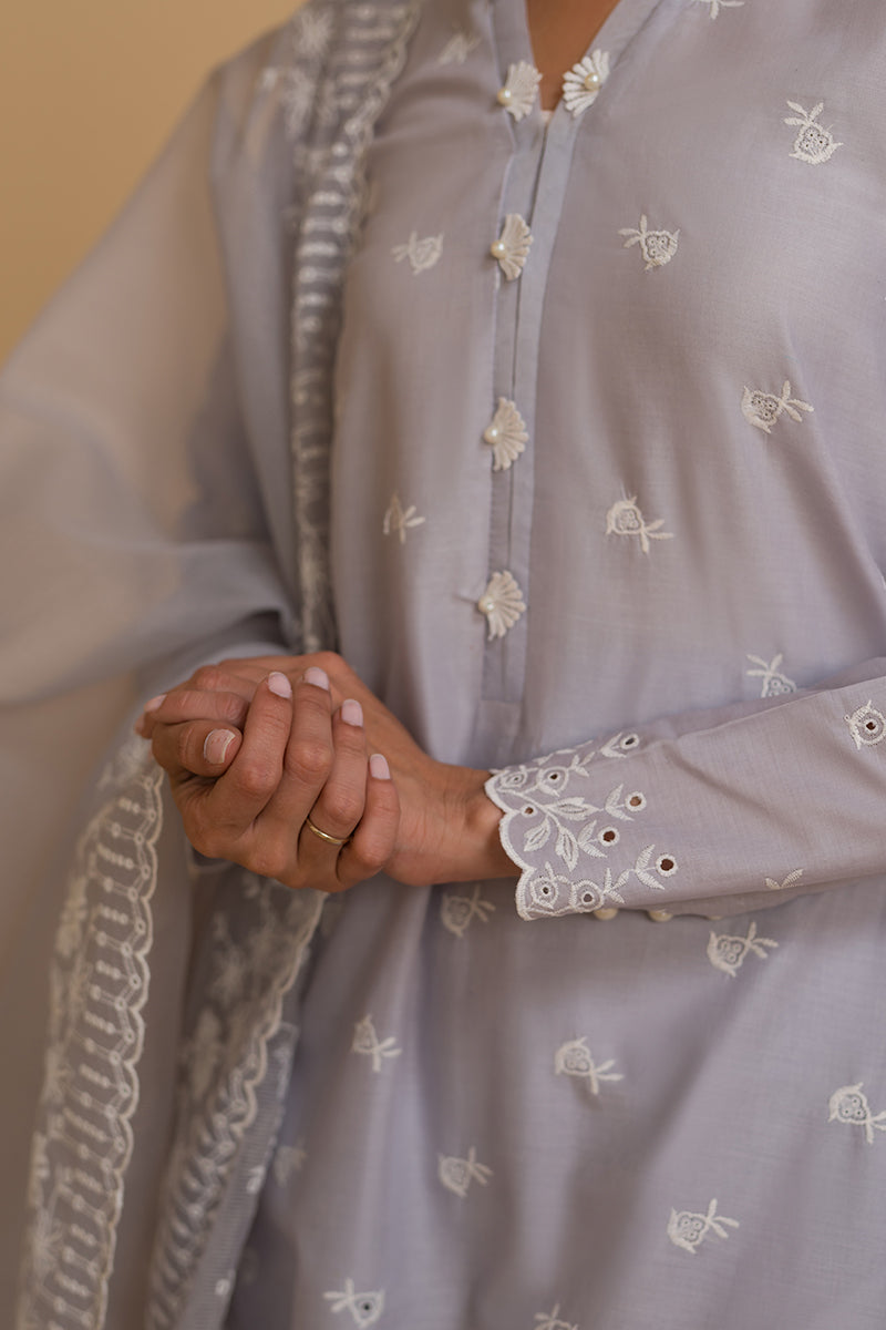 Cross Stitch | Chikankari Lawn Collection | P-05 - Maria Faisal