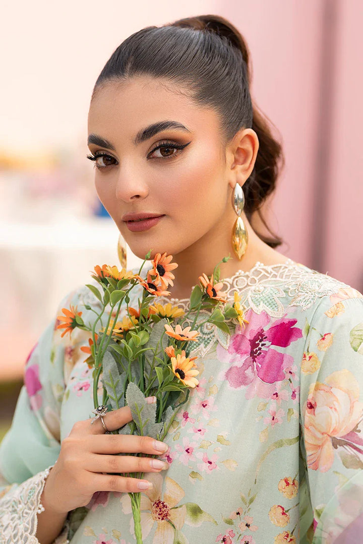 Ellena | Pret Dresses | 3-PC Stitched Embroidered Suit 986CGNS - Ladies Clothes - Maria Faisal