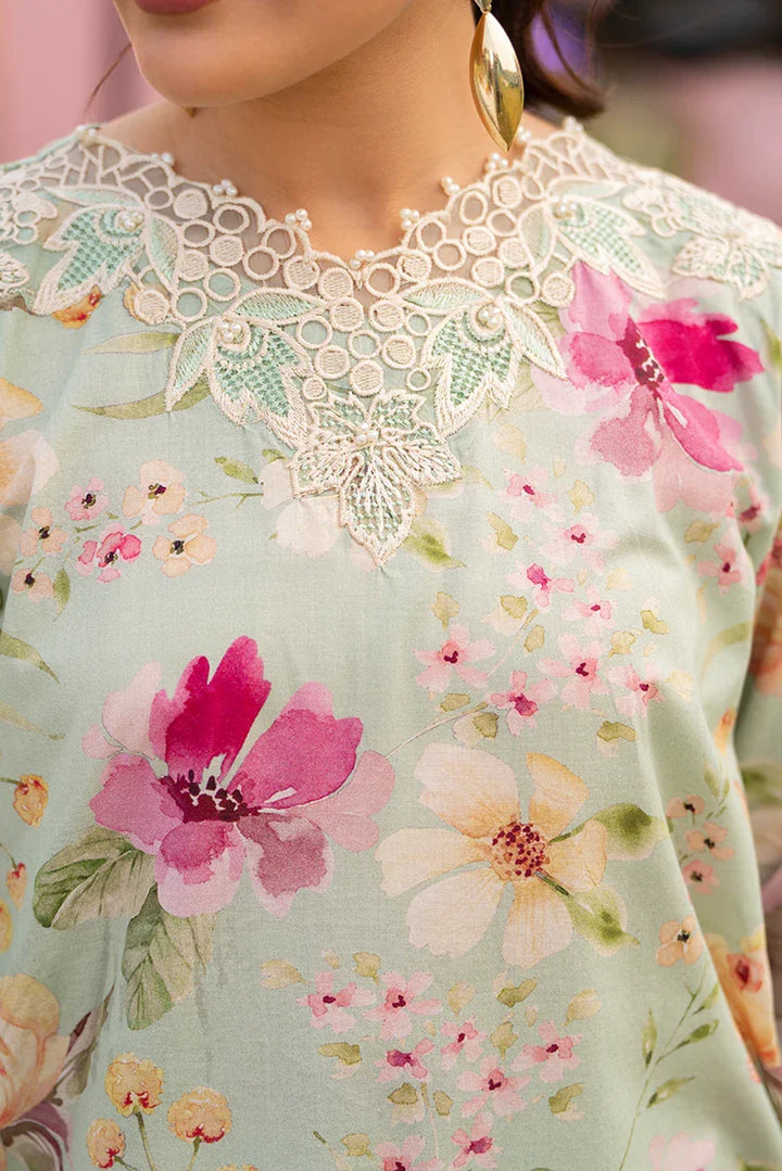 Ellena | Pret Dresses | 3-PC Stitched Embroidered Suit 986CGNS - Ladies Clothes - Maria Faisal