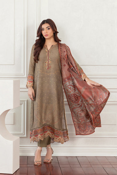 Mina Hasan | Eid ul Adha 26 | Maroon Hint - Luxury Dress - available at Maria Faisal in UK and USA.