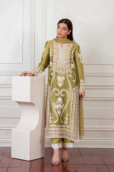 Mina Hasan | Eid ul Adha 26 | Naseem - Luxury Dress - available at Maria Faisal in UK and USA.