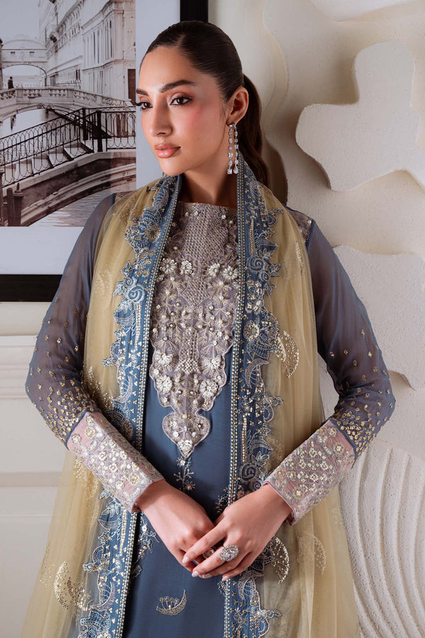 Nureh | Elanora Formals | NEL-82 - Formal Dress - available at Maria Faisal in UK and USA.