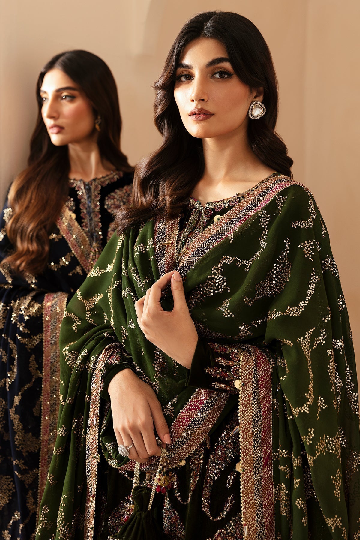 Jazmin | Velvet Edit 24 | Velvet Formal VF-2023 - Ladies Clothes - Maria Faisal