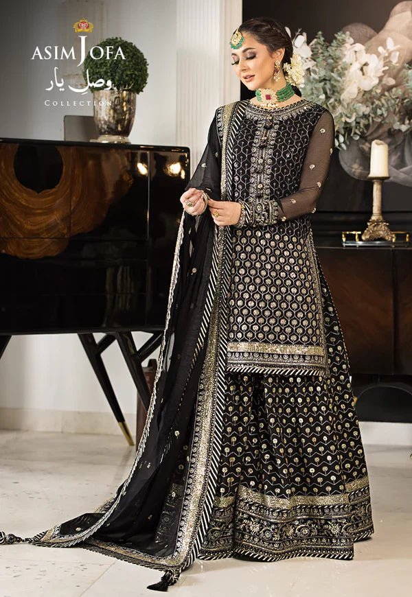 Asim Jofa | Vasl-e-Yar | AJVY-05 - Pakistani Dress - Maria Faisal