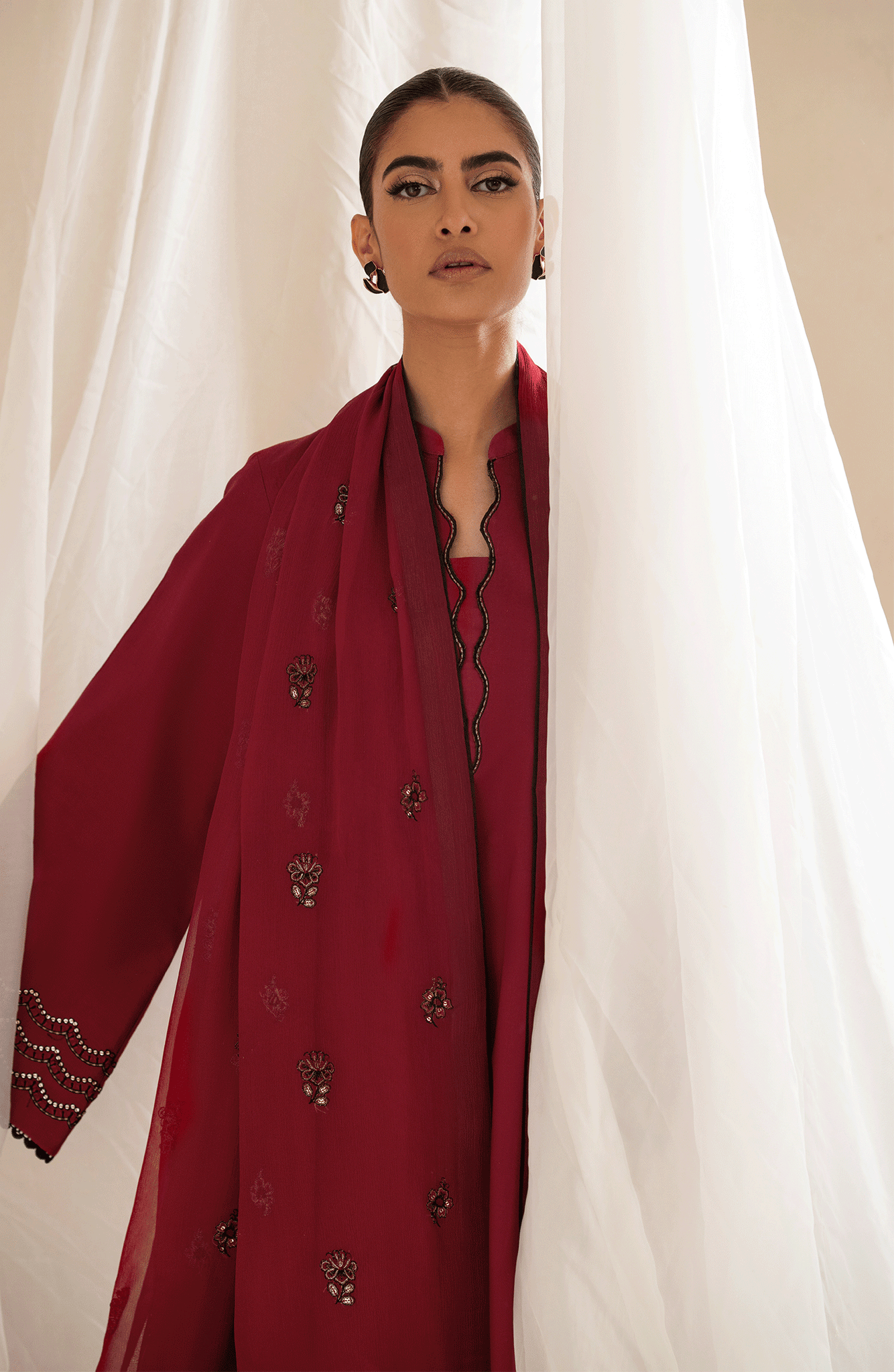 Seran | Luxury Pret | TERRIE - 3 pc - Ladies Clothes - Maria Faisal