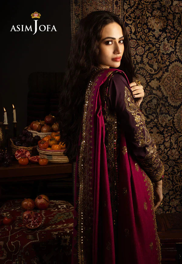 Asim Jofa | Kashmiri Tanka | AJKT 05 - Pakistani Dress - Maria Faisal