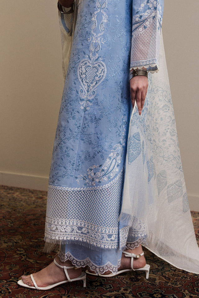 Zara Shahjahan | Pret 26 | NEELAM - Luxury Dress - available at Maria Faisal in UK and USA.