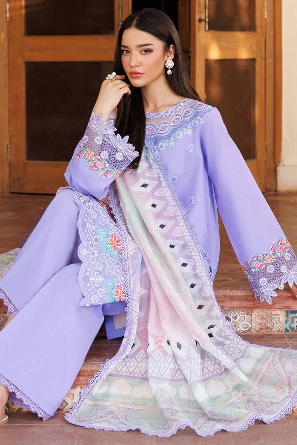 Farasha | Summer Weaves Embroidered Lawn | Lavender Dew by Maria Faisal - Registered Vendor of : Farasha - type : Ladies Clothes - 100% original wedding dresses