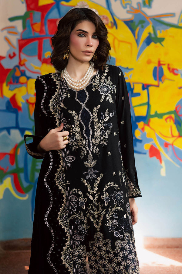 Nureh | Exclusive Leather Peach | NE-185 - Casual Dress - available at Maria Faisal in UK and USA.