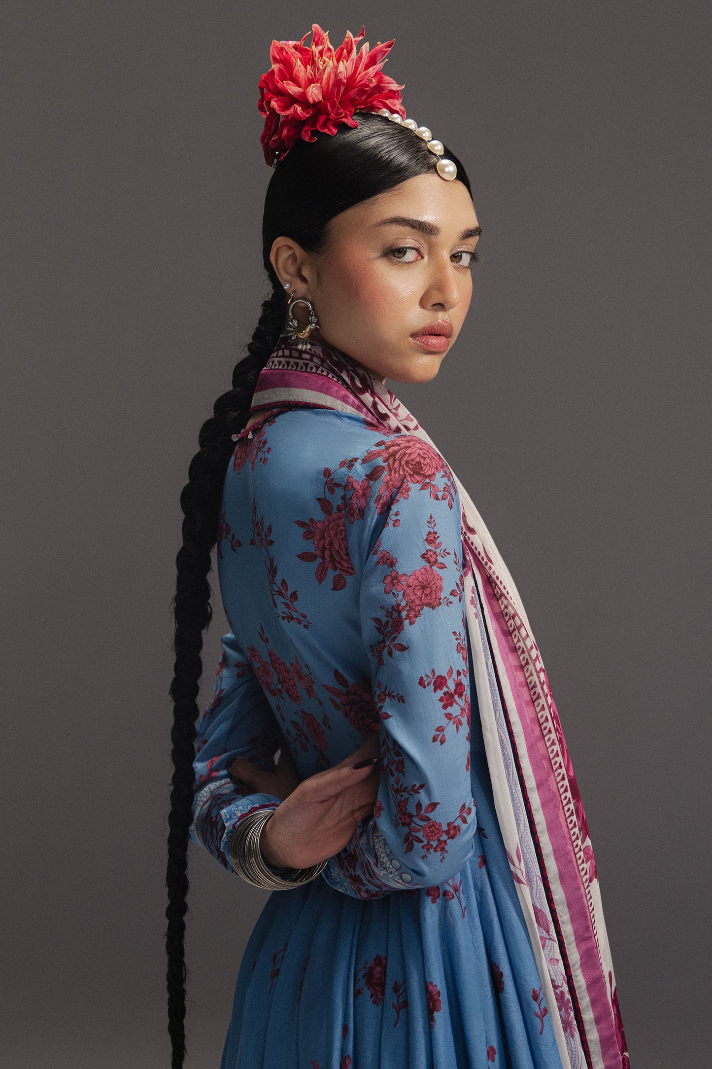 ZaraShahJahan | Zal26 | Falak Ara-D2 - Festive Dress - available at Maria Faisal in UK and USA