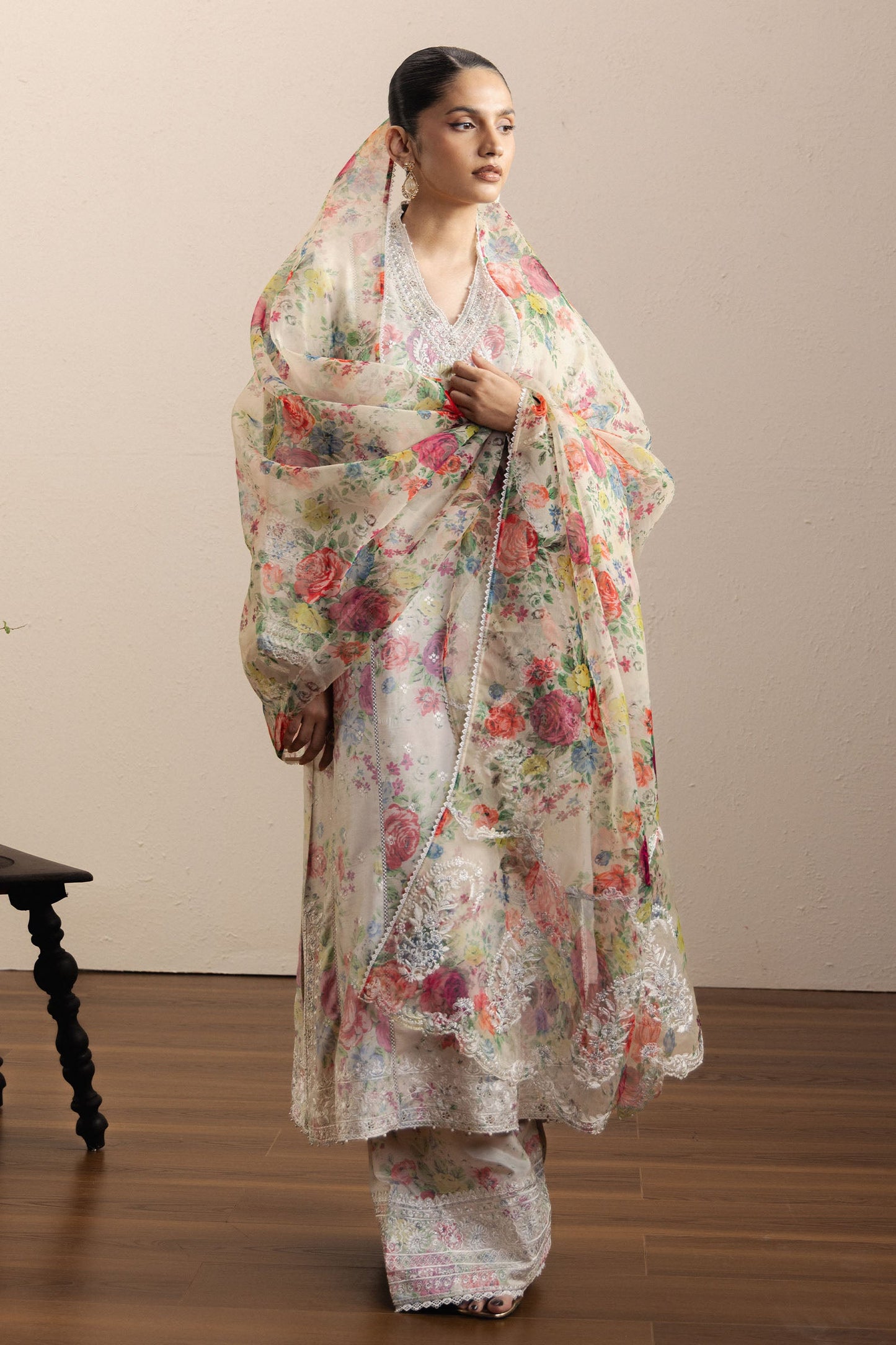 ZaraShahJahan | SS26 | Meherbaan - Festive Dress - available at Maria Faisal in UK and USA