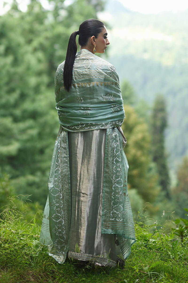 Hue Pret | Farasha Luxury Winter | Parisa - Ladies Clothes - Maria Faisal