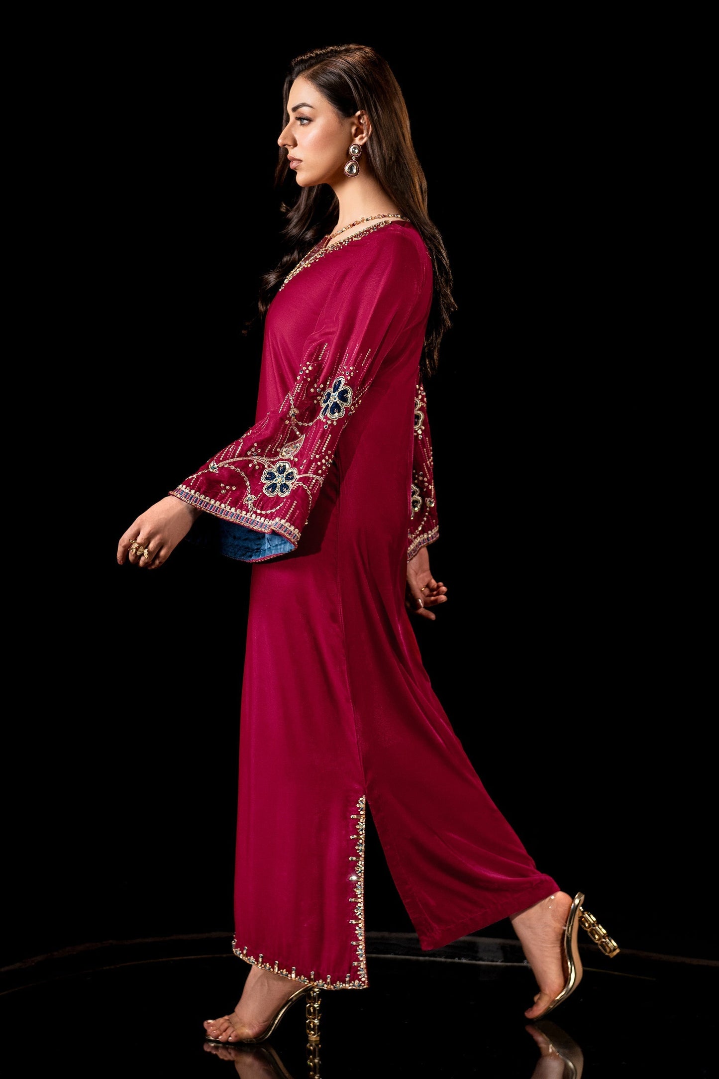 Naqshi | Makhmal 24 | NINA - Ladies Clothes - Maria Faisal