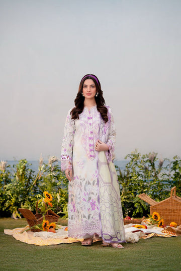 Aabyaan | Shezlin Chikankari Ramadan Edit 25 | NERGIS (AR-13) - Designer Dress with Intricate embroidery and embellishments. Shop elegent wedding dress at Maria Faisal.