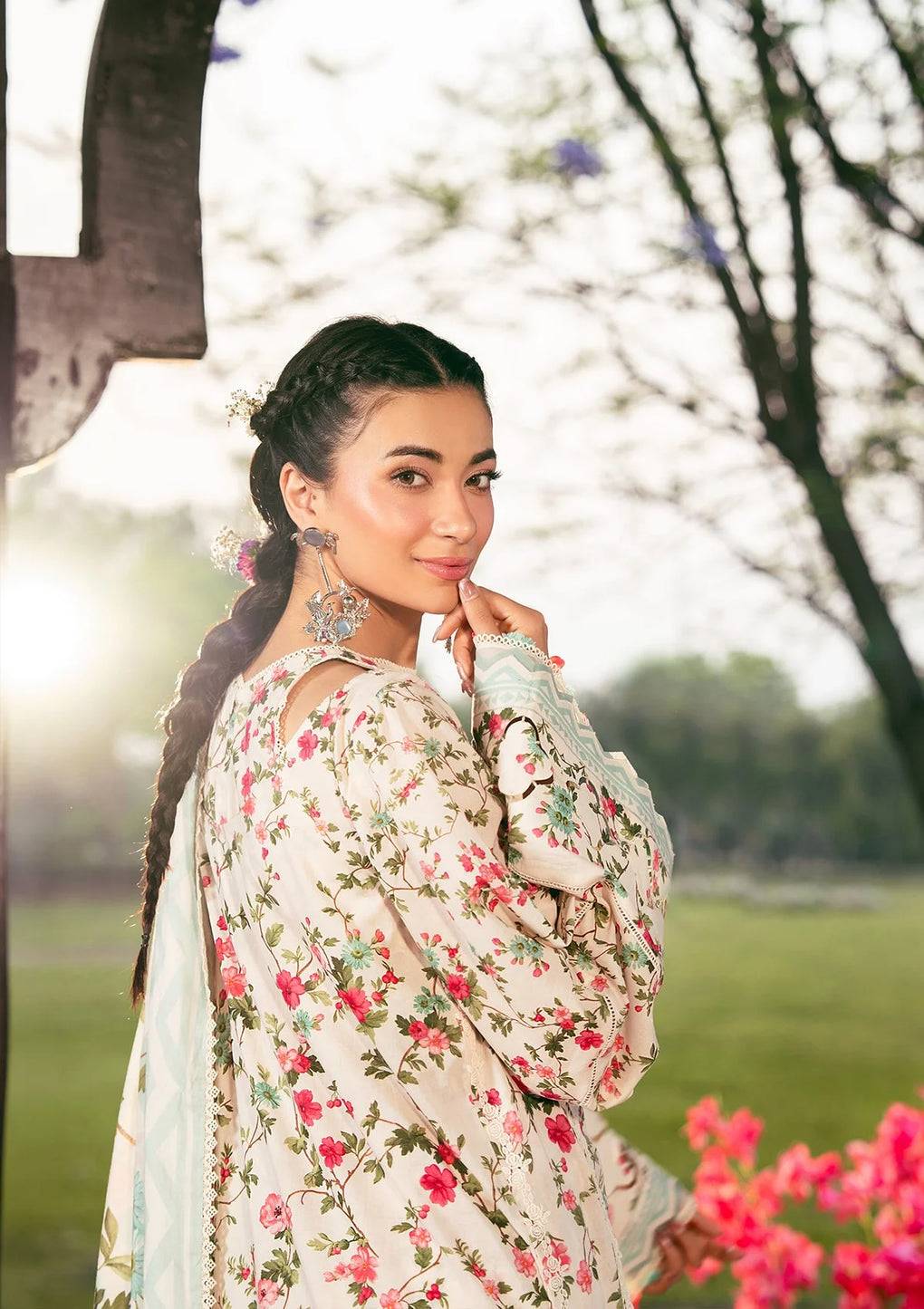 Elaf Premium | Prints 25 | EPS-3B DAY BLOOM by Maria Faisal - Registered Vendor of : Elaf Premium - type : Ladies Clothes - 100% original wedding dresses